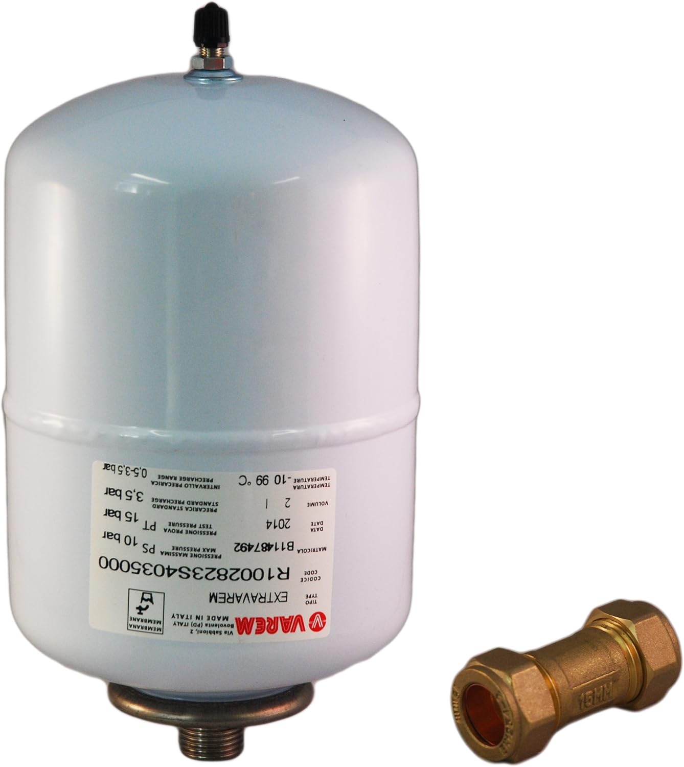 Redring Water Heater Expansion Vessel Kit (Kit A) Amazon.co.uk DIY