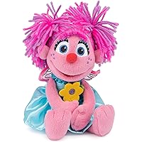 GUND Sesame Street Official Abby Cadabby Muppet Plush, Premium Plush Toy for Ages 1 & Up, Pink/Blue, 11”