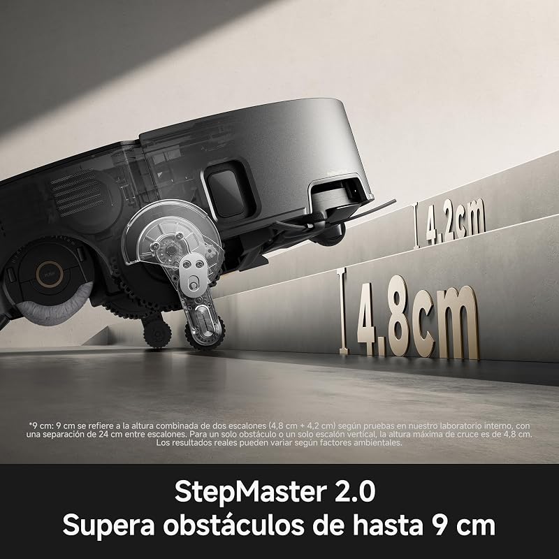 Z70 Ultra Roller Completo, Aspirador Robô, Preto