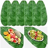 Large Artificial Banana Leaves Hawaiian Luau Party