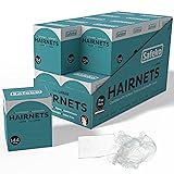 SAFEKO Hair Nets 144 PCS, Individually
