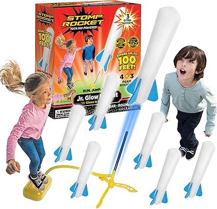 Rockets and Toy Rocket Launcher 