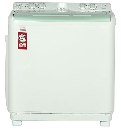 Godrej GWS 8502 PPL Semi-automatic Top-loading Washing Machine (8.5 Kg, Apple Green)