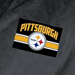 NORTHWEST NFL Pittsburgh Steelers Silk Touch Bath