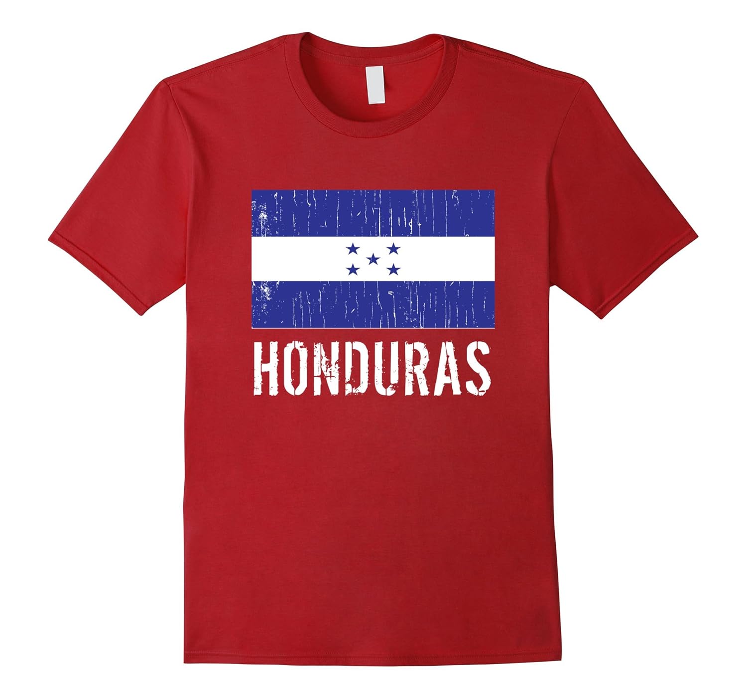 Honduras Shirt Honduras Vintage Flag Soccer TShirt4LVS