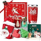 Christmas Gifts for Women-Mom Wife Christmas Gift Ideas-Xmas Gift Baskets-Holiday Relaxing Spa Thinking of You Thank You Set-New Year Gift Box-Unique Gifts for Her Grandma Friends Sister Coworker