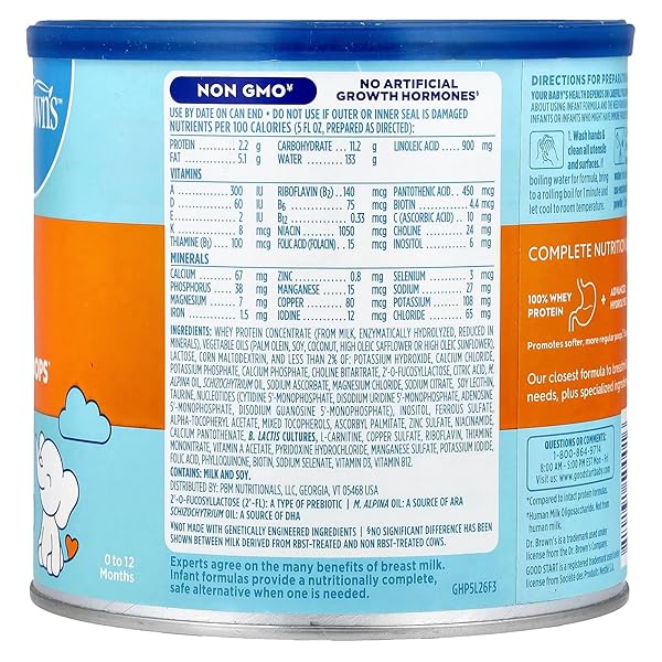 GOOD START GENTLE PRO, INFANT FORMULA, 0-12 MONTHS, 20 OZ (566 G)