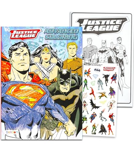 Amazon.com: DC Comics® Justice League Coloring and Activity Book