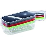 Kyocera Advanced Ceramic Slicer Set with Adjustable Mandoline, Julienne Slicer, and Grater