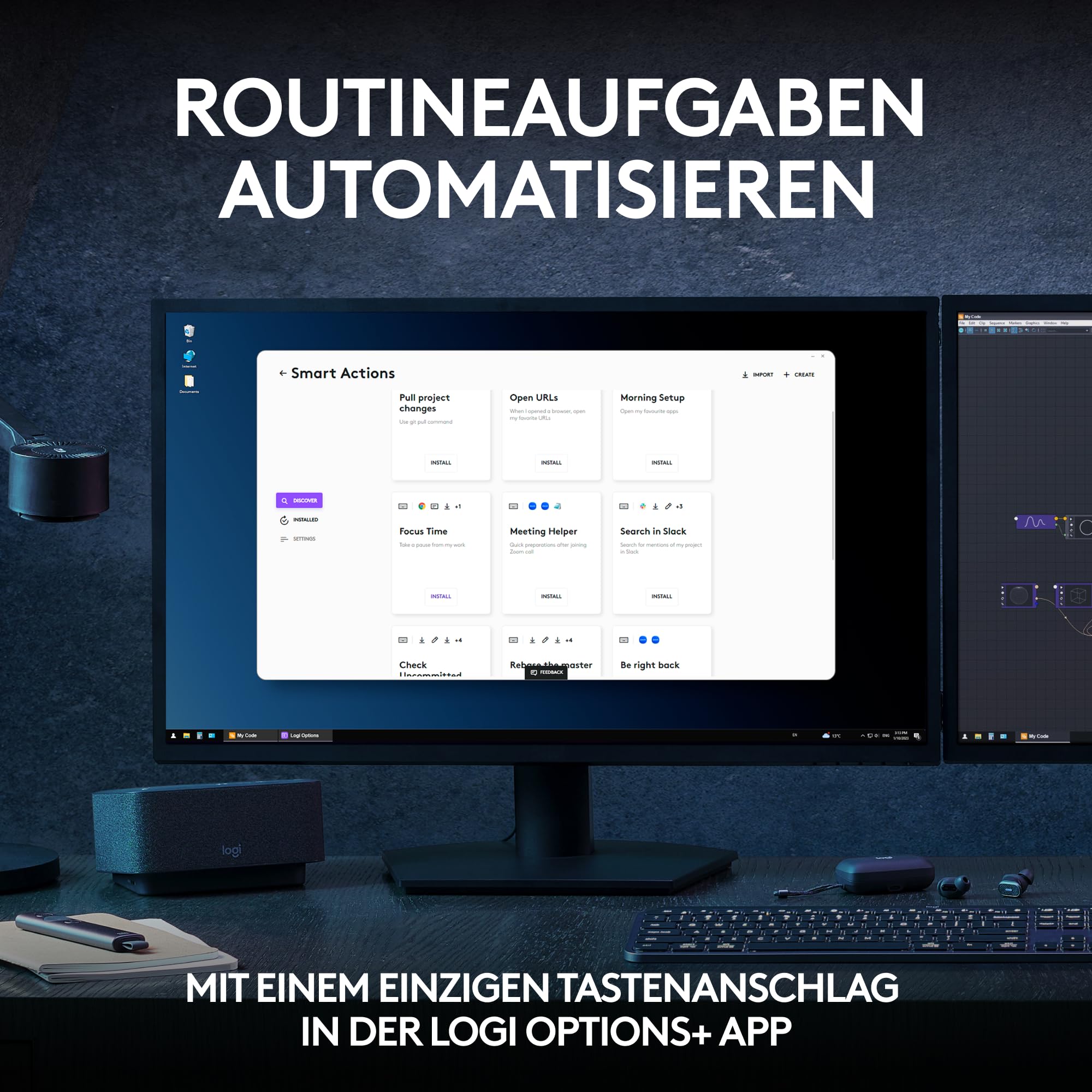 Logitech MX Keys S Combo: Leistungsstarke kabellose Tastatur und Maus mit Handablage,Customizable Illumination, Fast Scrolling,Bluetooth, für Windows/Linux/Chrome/Mac- Graphit, Deutsches QWERTZ-Layout 5
