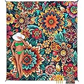 Beach Blanket Waterproof Sandproof, Bohemian Flowers Oversized Extra Large Beach Mat 83"×95"/8 × 7 FT for 1-7 Adults for Picnic Travel Hiking, Quick Drying Lightweight Camping Vacation Essentials