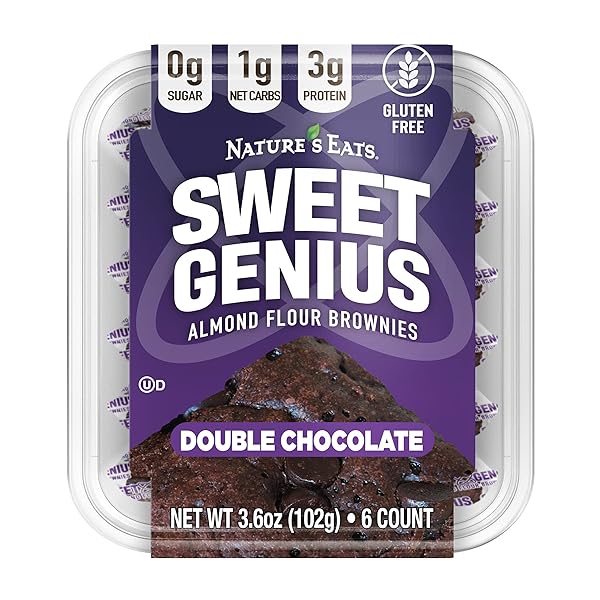 ALMOND FLOUR BROWNIES DOUBLE CHOCOLATE