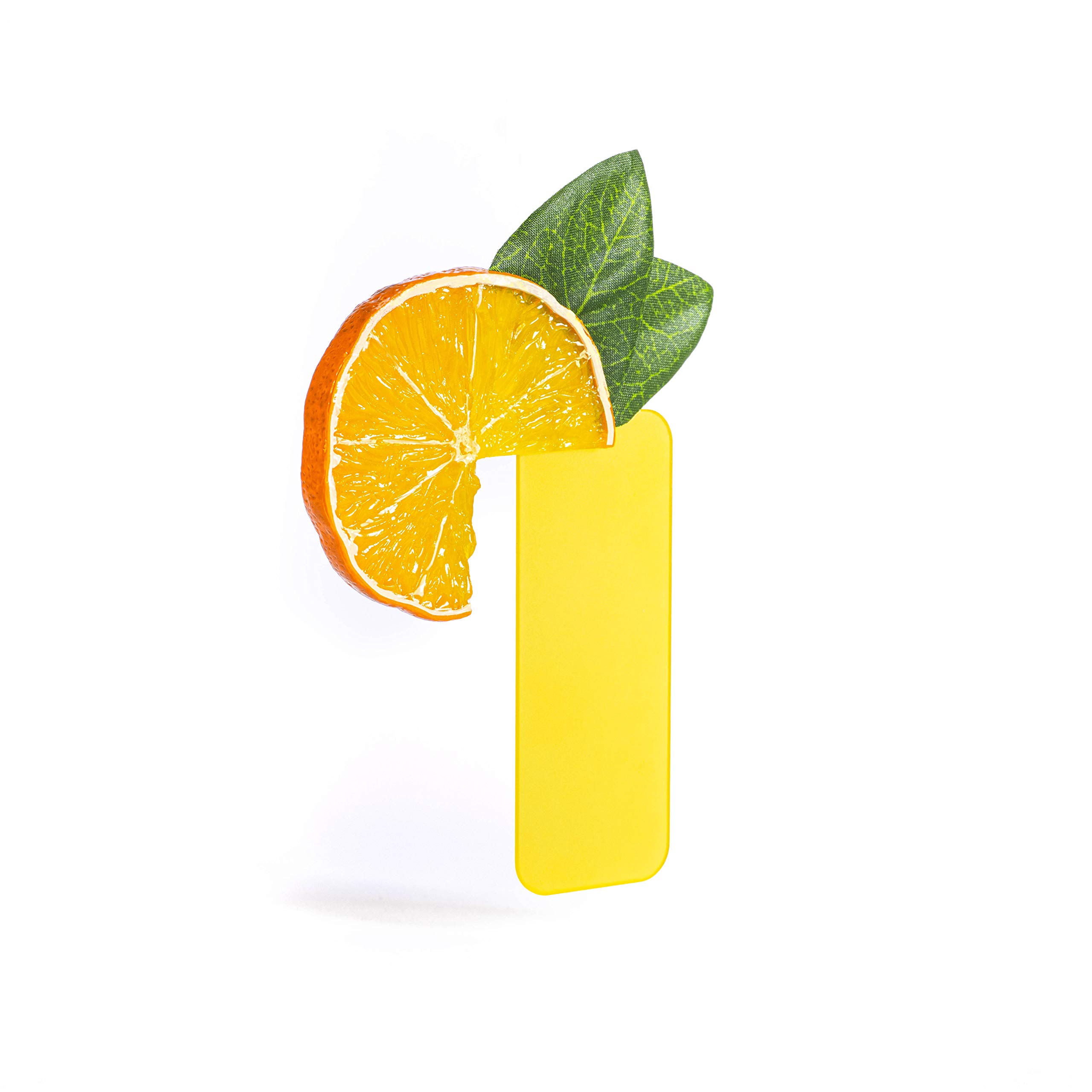 Gifts for Readers & Writers Fruitmarks Novelty Fruit Slice Bookmark, Orange