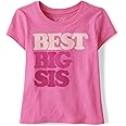 The Children's Place Baby Girls' and Toddler Family,mom,dad,Sibling Short Sleeve Graphic T-Shirts