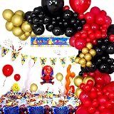 ASIYUHY Red Balloons 102Pcs Matte Red Balloon Arch Garland Kit 4 Sizes view 9