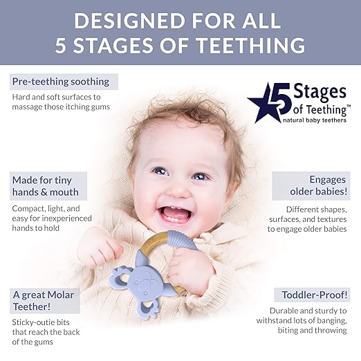 all natural baby teethers