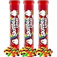 Skittle Little Halloween Ghost Tubes 1.9oz, Pack of 3. Skittle Littles Ghosts Halloween Candy 1.9oz Mega Tubes Pack of 3. Mini Skittle, Skittle Variety Pack, Skittle Individual Packs