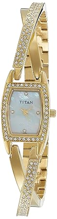 Purple Analog White Dial Women's Watch -NK9851YM01