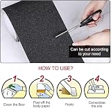 MaoXinTek Anti-Slip Tape 15cm x 5m High Traction Stairs Tape Black view 7