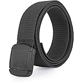 Thomas Bates Big & Tall Hiker Belt Adjustable Nylon Outdoor Web Belt