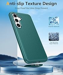 FNTCASE for Samsung Galaxy S24-FE Case: Dual Layer