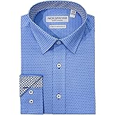 Nick Graham Men's Modern Fit, Blue