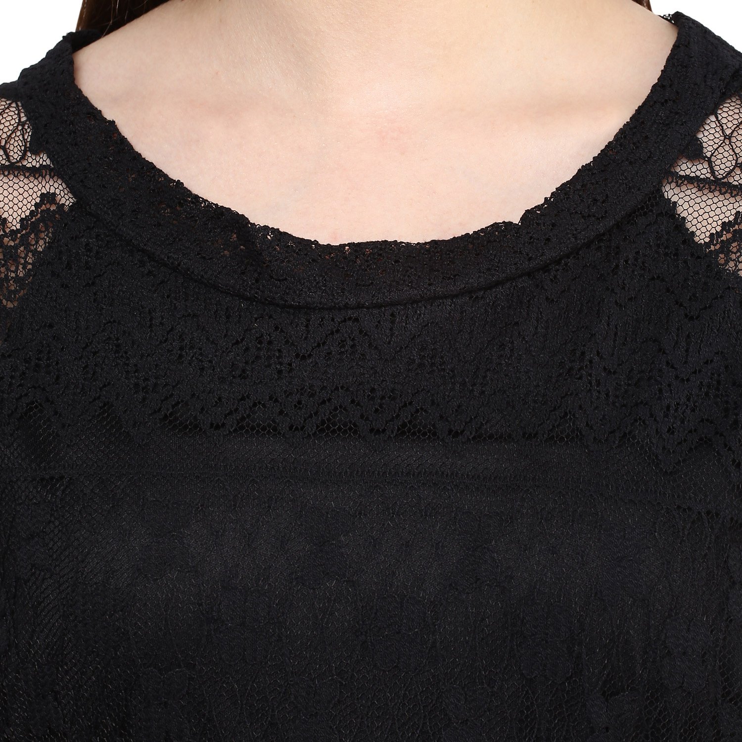 mayra women's net top