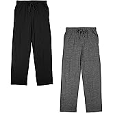 Bioworld Men’s Black, Graphite Heather, Red and Blue Sleep Pajama Pants (1-Pack, 2-Pack, 4-Pack and 6-Pack)