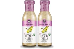 Tessemae's All Natural Salad Dressing 2-Pack (Organic Creamy Caesar)