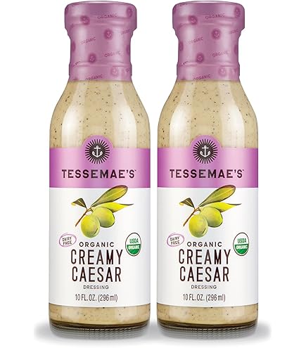 Amazon.com: Tessemae's Organic Green Goddess Dressing and Marinade, Whole30  Certified, Keto Friendly, USDA Organic, 10 fl oz. bottles (4-Pack) : Home &  Kitchen