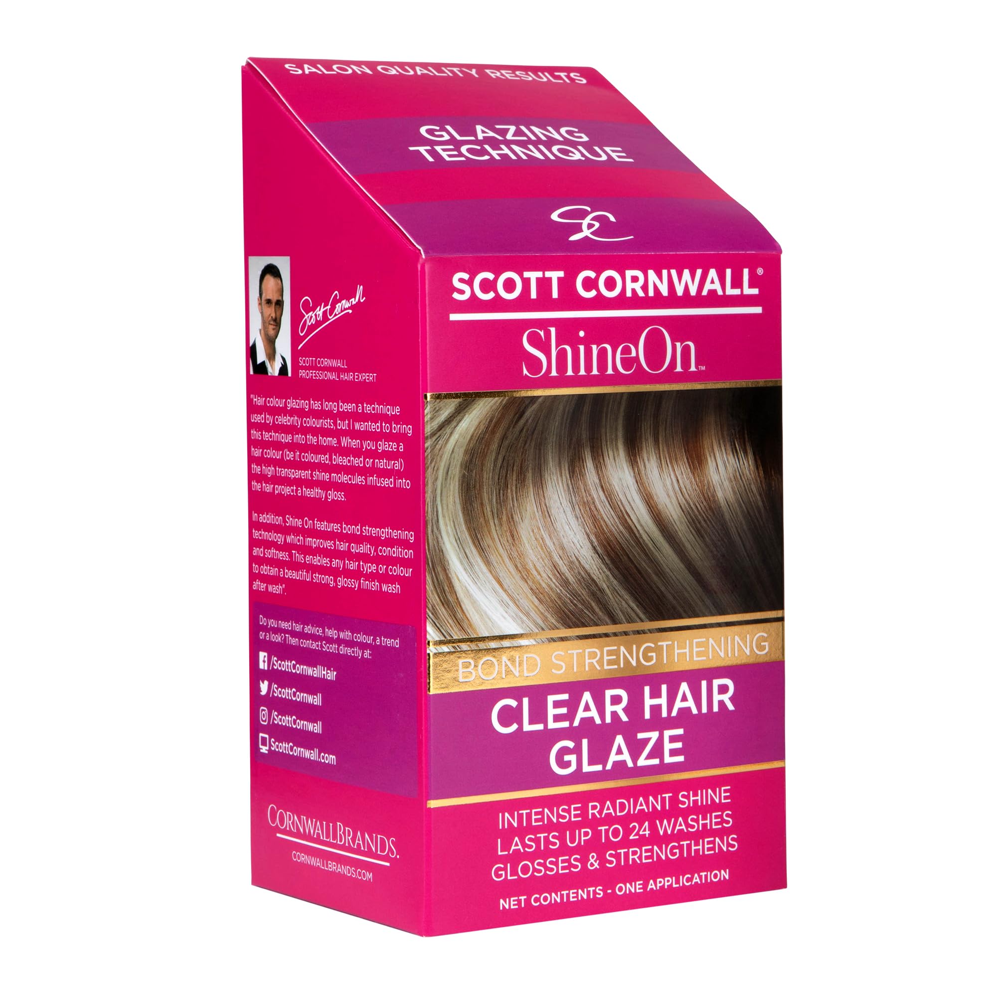 Scott Cornwall Shine On Hair Glaze