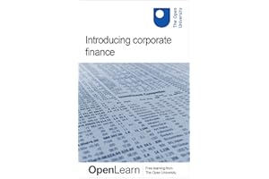 Introducing corporate finance
