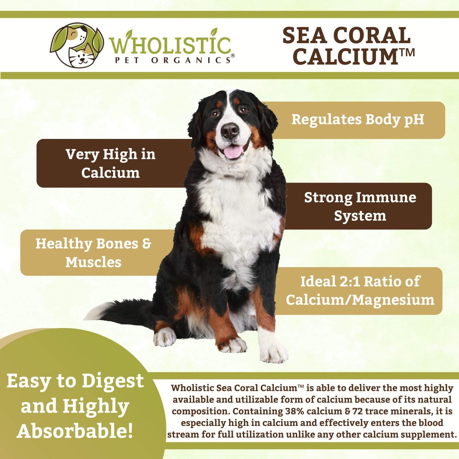 coral calcium for dogs