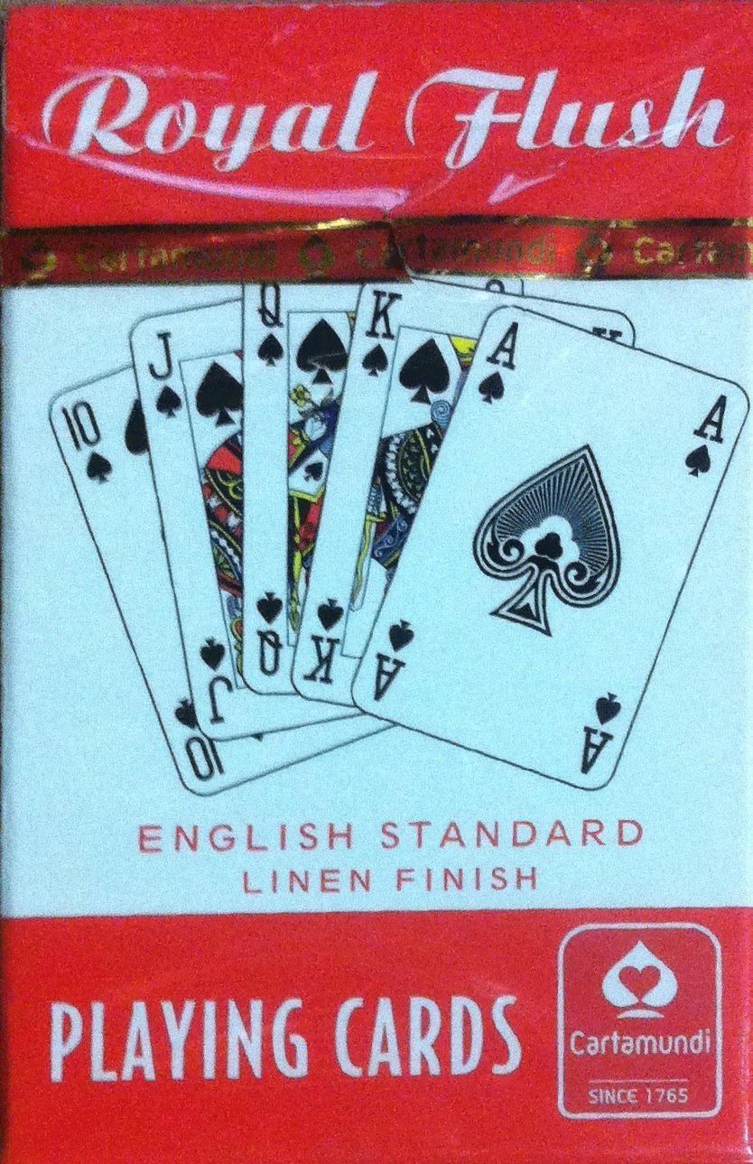 Royal Flush Playing Cards