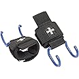 Harbinger Lifting Hooks, Black/Blue