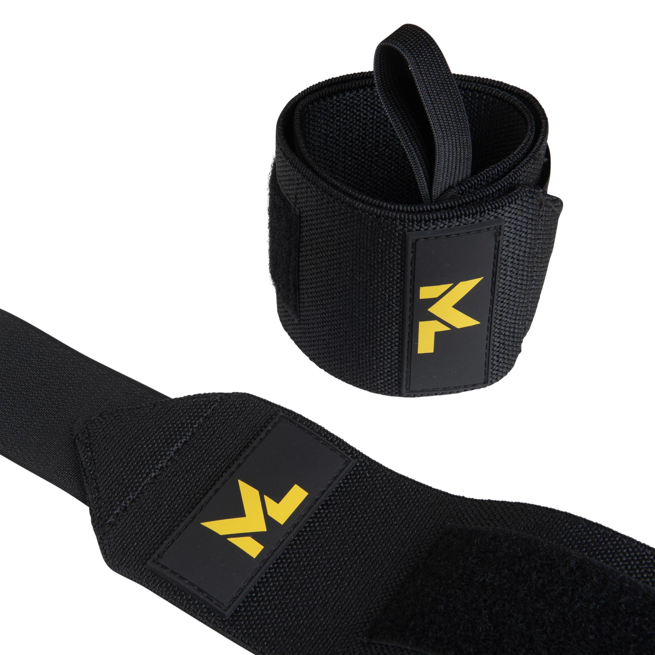Muscle Locker Gym Wrist Wraps 24" 60cm Maximum Wrist Support for Weightlifting, Strength Training, Powerlifting, Gym Wrist Straps, Bench Press, Lifting Straps, Wrist Brace (Flexible)