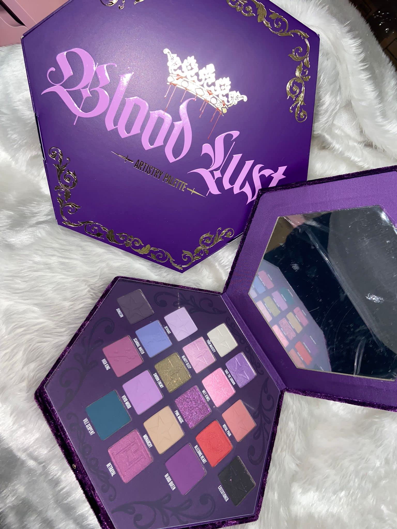 Jeffree Star Cosmetics Blood Eyeshadow Palette Bundle (4 Palette Bundle)