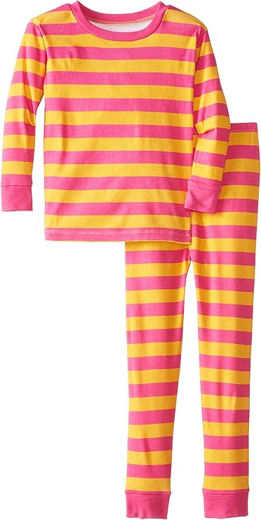 Amazon.com: New Jammies Big Girls' Classic Stripe Orange Pajamas: Clothing