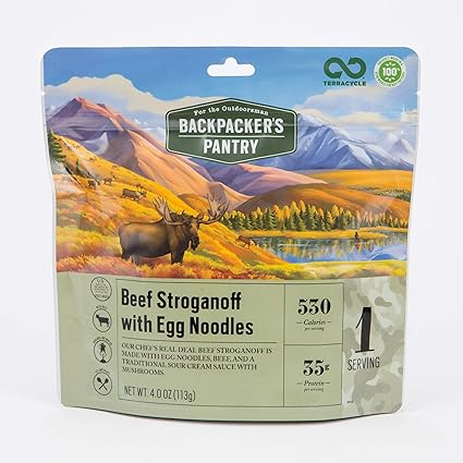 Amazon Com Backpacker S Pantry Outdoorsman Beef Stroganoff 1