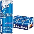 Red Bull Sea Blue Edition Energy Drink, 8.4 Fl Oz, 24 Cans (6 Packs of 4)