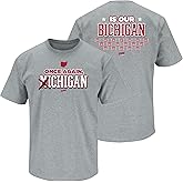 Smack Apparel Bichigan (Anti-Michigan) T-Shirt for Ohio State College Fans (SM-5XL)