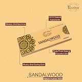 raajsee Sandalwood Incense Sticks 100g - 100% Pure Natural Hand Rolled view 8