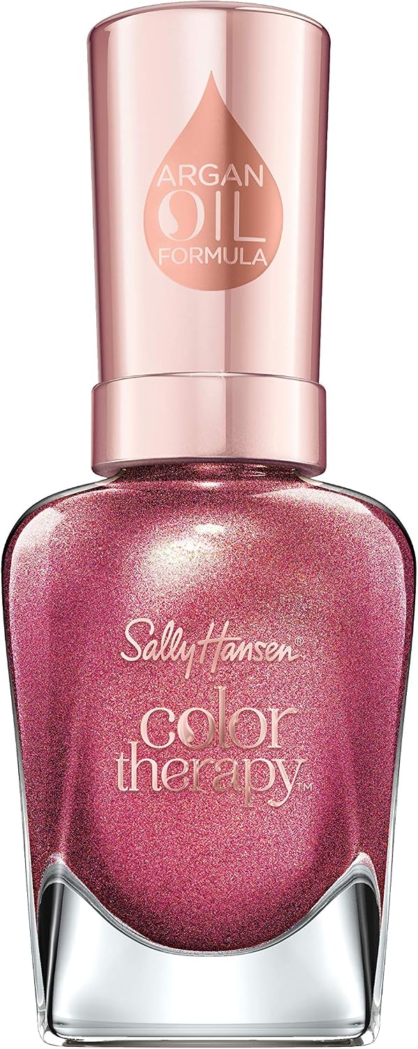 Sally Hansen Colour Therapy Nail Polish Colour 154 Chai Hopes, Light Brown, 14.7 ml