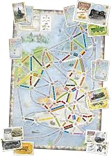 Days of Wonder Ticket to Ride United Kingdom Expansion | Board Game view 3