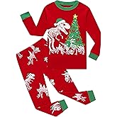 Family Feeling Kids & Toddler Boys Pajamas 2 Piece Pjs Set 100% Cotton Sleepwear