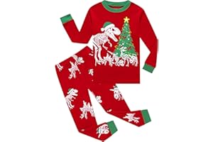 Family Feeling Space Little Boys Pajamas Sets 100% Cotton Clothes Toddler Kids