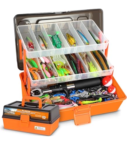 R2F 136 Piece 2 Tray Tackle Bx : Amazon.ca: Sports & Outdoors