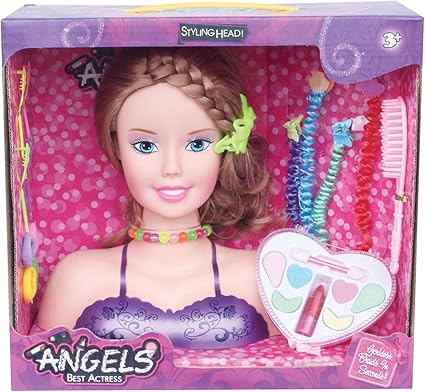 makeup and styling head