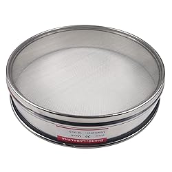 LABALPHA 20 Mesh Lab Sieves, 20 Mesh Test