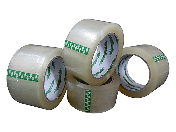 6x Aquagart ® Aquagart Paket-Klebeband 60my, reißfestes Packband transparent 50mm, starkes Paketband mit Acrylatkleber, 6 Rol